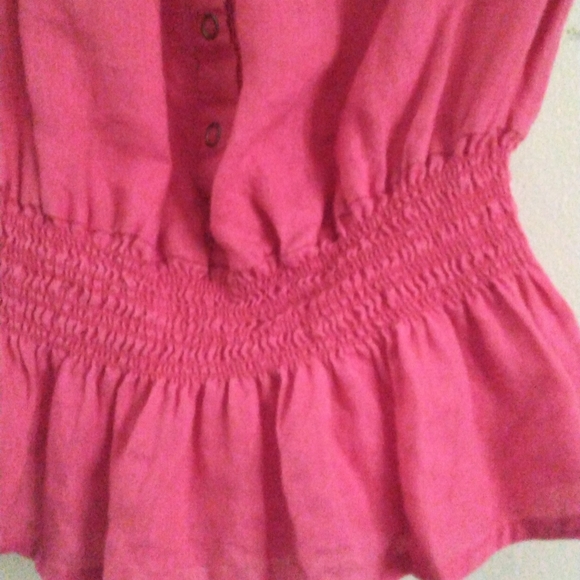 Saint Tropez West linen blouse size medium - Picture 2 of 4